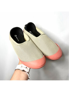 Women's Mahabis Summer Slippers, Beige Pink, Size 7